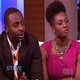 McClea and his wife, Love, on The Steve Harvey Show discussing her natural hair
YouTube screenshot